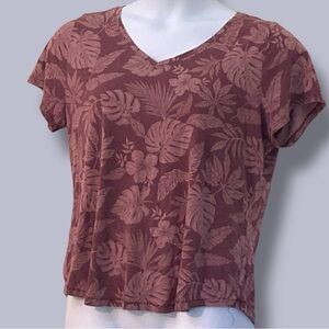 Sonoma Good For Life |  Women’s Petite Cotton V-Neck Everyday Tee Shirt Size XLP